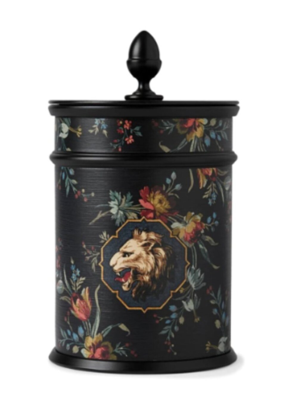 GUCCI Esotericum Grotesque Garden Print Mini Basket Candle In Multicolour